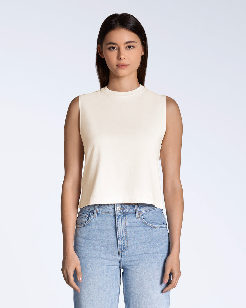 Crew Neck Tank Top
